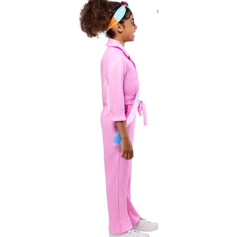 NEW President Barbie the Movie Child Costume Size Small (ages 5-7) 3 pcs Pink